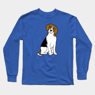 Beagle Sitting Long Sleeve T-Shirt